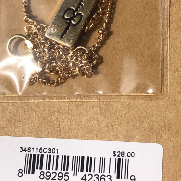 NWT JESSICA SIMPSON CHARM NECKLACE! - Picture 8 of 9